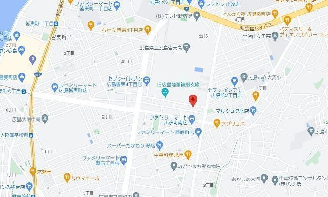 メゾン西旭の地図
