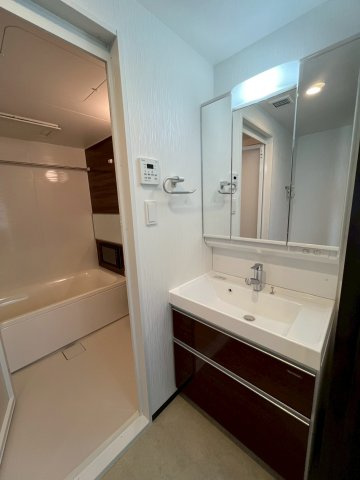 プレジオ梅田の洗面所