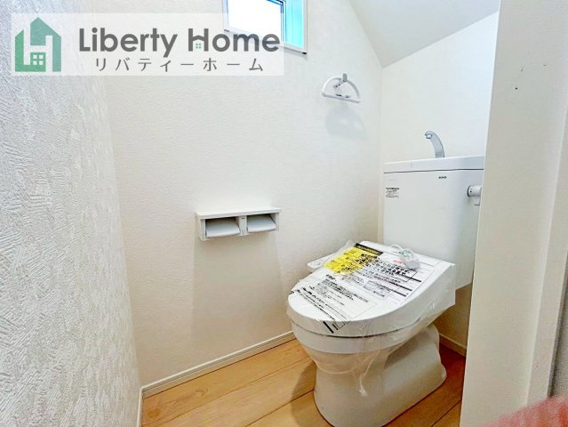 常総市新石下第9　新築戸建　1号棟のトイレ