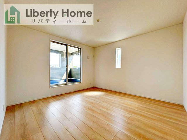 常総市新石下第9　新築戸建　1号棟の寝室