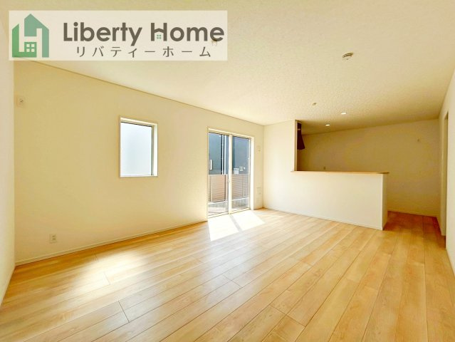 常総市新石下第9　新築戸建　1号棟の居間・リビング