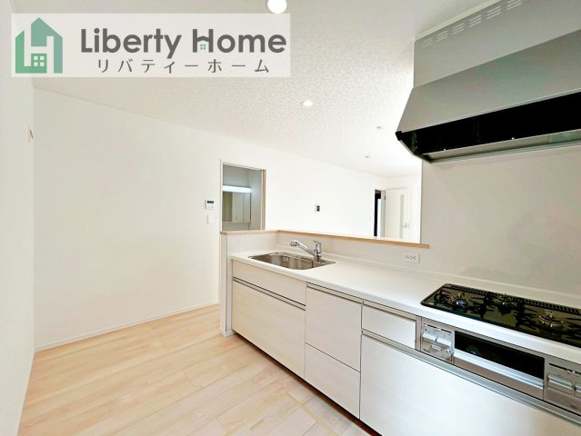 常総市新石下第9　新築戸建　1号棟のキッチン