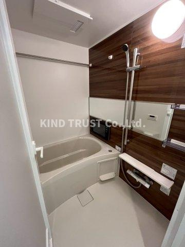 プレジオ梅田の浴室|日々の疲れを癒すお風呂付です