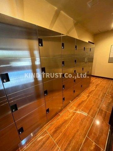 プレジオ梅田のロビー|清潔なロビーです