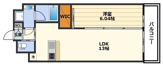 プレジオ梅田の間取り