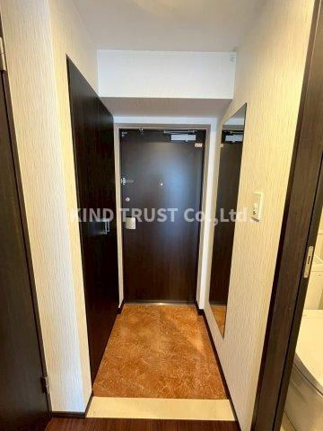 プレジオ梅田の玄関|収納もある玄関です