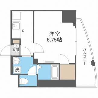 【間取り】 | Luxe難波WEST
