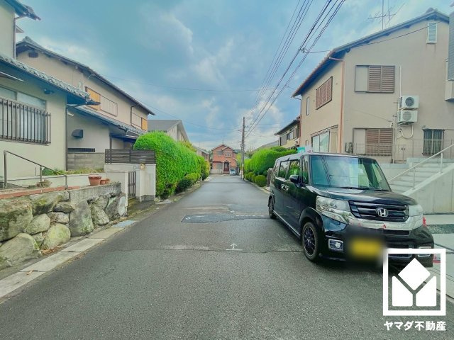 伏見区醍醐古道町　1期　2号地の前面道路含む現地写真