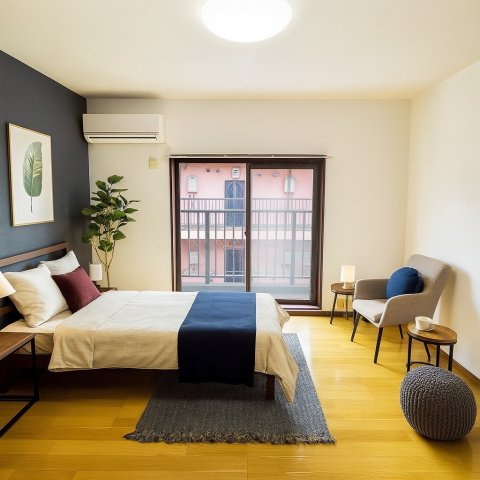 コーポ司の居間・リビング|居室