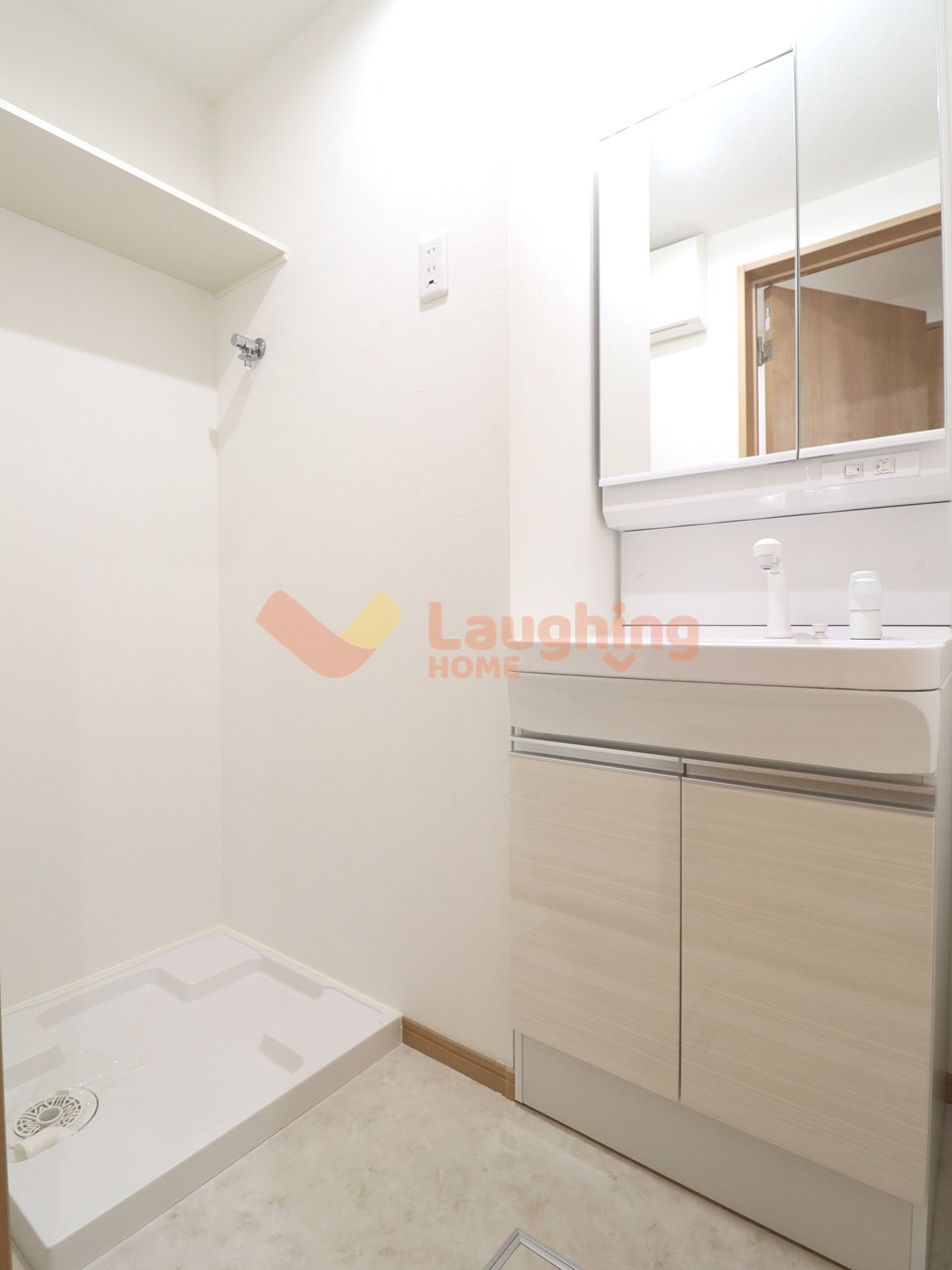 lapislazuli寺町の洗面所|コンパクトで使いやすい洗面所