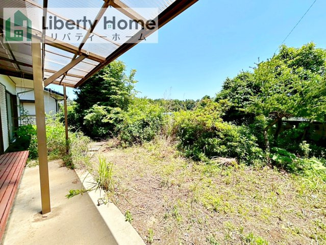 土浦市烏山2丁目　中古一戸建ての庭