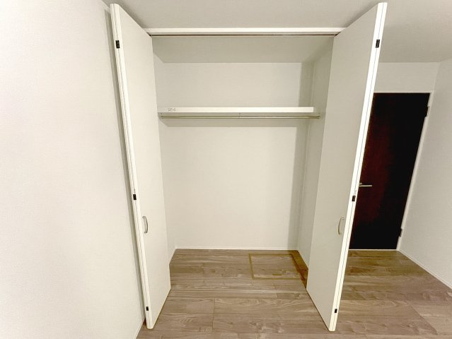 【収納】 | 大阪市東淀川区下新庄　新築戸建て♪ | 【同社施工例写真】収納♪
全居室収納付きなのでお部屋がスッキリ広々！