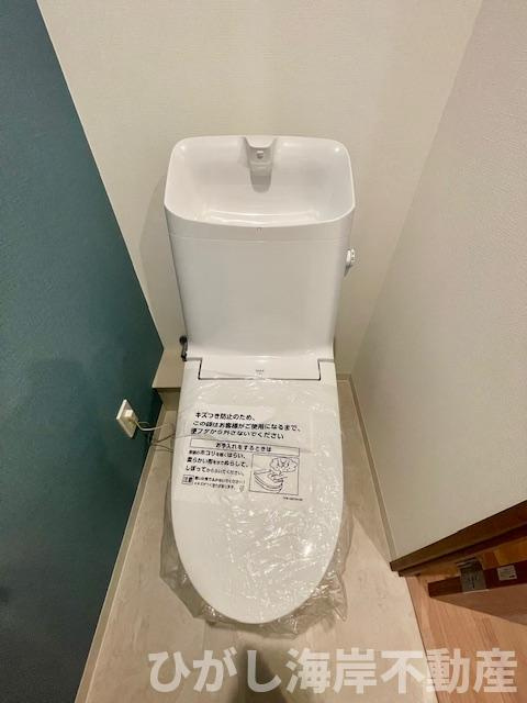 パークホームズ湘南茅ヶ崎海岸のトイレ|新規リフォーム完了！　洗浄機能付きお手洗い