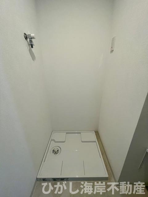 パークホームズ湘南茅ヶ崎海岸のランドリースペース|新規リフォーム完了！　洗濯機置場