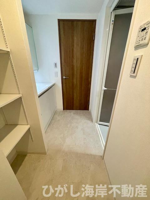 パークホームズ湘南茅ヶ崎海岸の脱衣所|新規リフォーム完了！　脱衣スペース