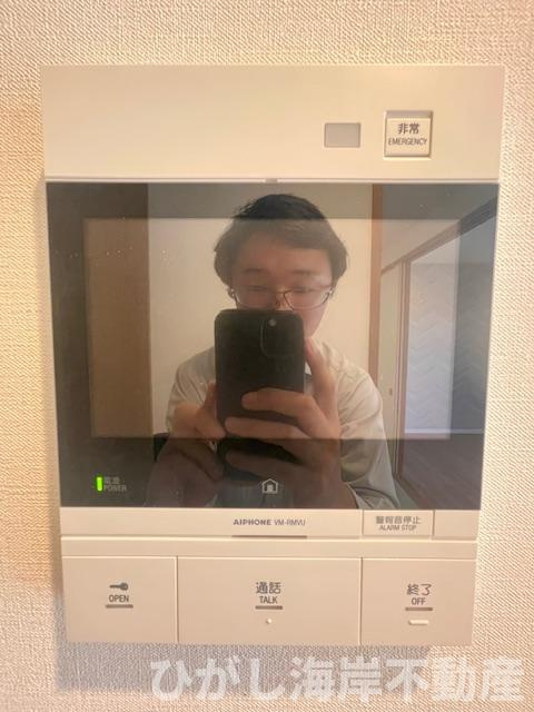 パークホームズ湘南茅ヶ崎海岸のセキュリティ|TVモニター付きインターフォン