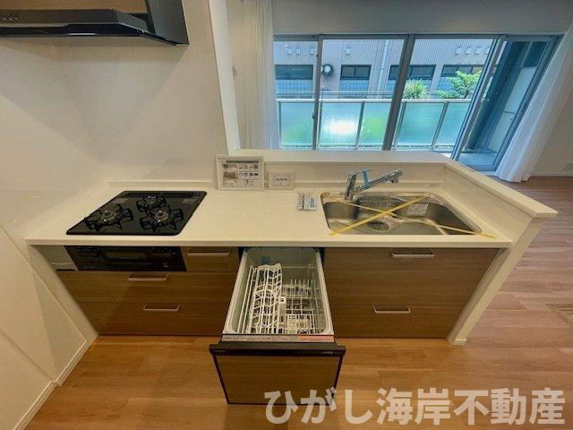 パークホームズ湘南茅ヶ崎海岸のキッチン|新規リフォーム完了！　食洗器付きシステムキッチン