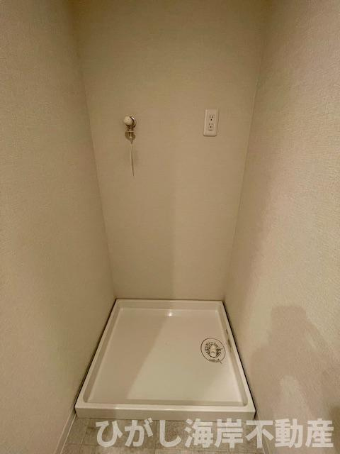 グレイス茅ヶ崎ソレアードのランドリースペース|新規リフォーム完了！　洗濯機置場