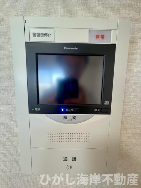 グレイス茅ヶ崎ソレアードのセキュリティ|TVモニター付きインターフォン