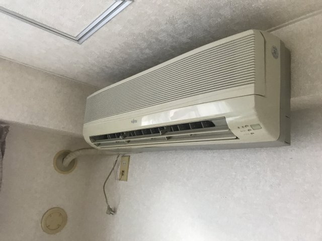 居室にはエアコン付きです。故障時の修理は大家負担です♪