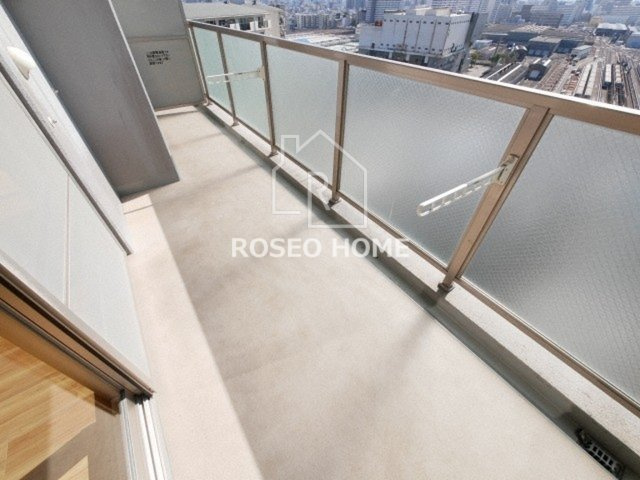 グラマシー京橋のバルコニー