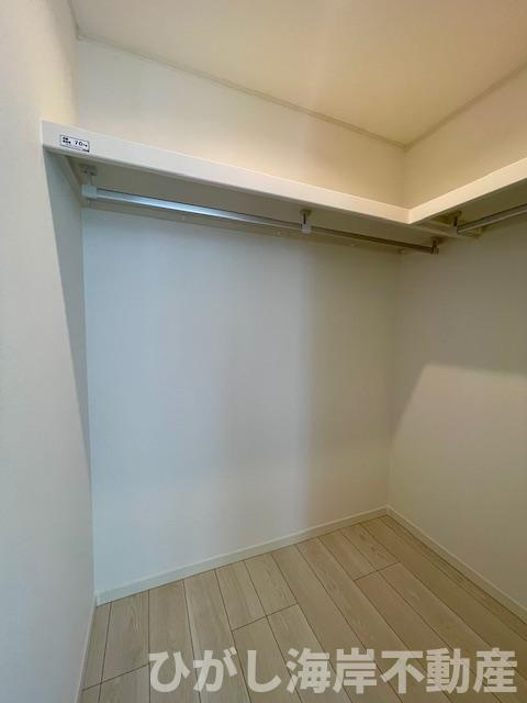 平塚市夕陽ケ丘　新築戸建　全２棟の収納|ウォークインクローゼット