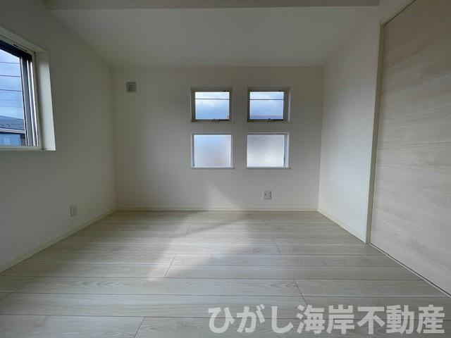 平塚市夕陽ケ丘　新築戸建　全２棟の子供部屋|5.2帖　洋室