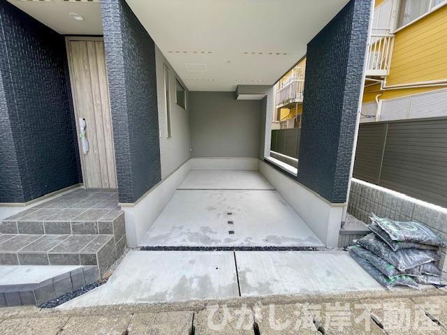 平塚市夕陽ケ丘　新築戸建　全２棟の駐車場|駐車スペース
