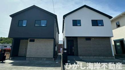 藤沢市大庭　新築戸建　全４棟の外観パース|イメージパスですので実際のものと多少異なります
  
