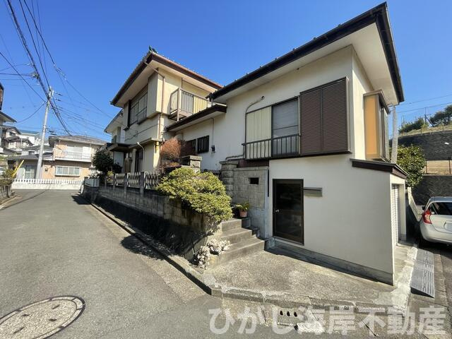 茅ヶ崎市芹沢　売地の前面道路含む現地写真|現地外観