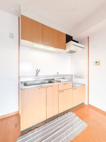 サンモール梅満のキッチン|使い勝手の良いシステムキッチンです♪