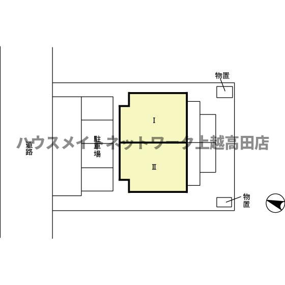 メゾン フリージアの区画図|配置図