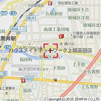 メゾン フリージアの地図|位置図