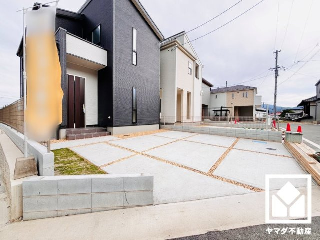 大津市錦織１丁目　1号棟の駐車場|
