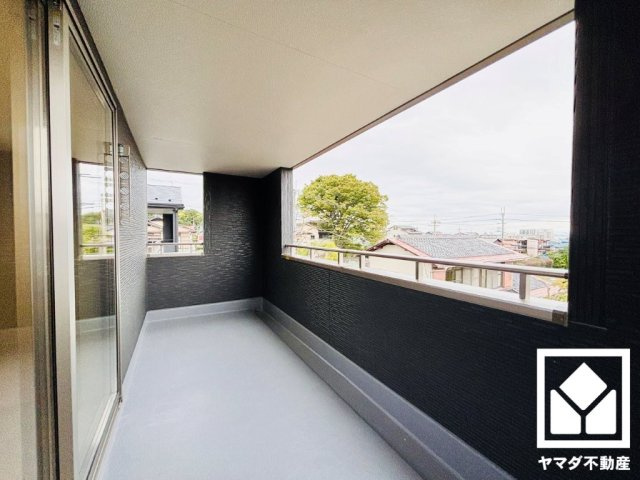 大津市錦織１丁目　3号棟のバルコニー