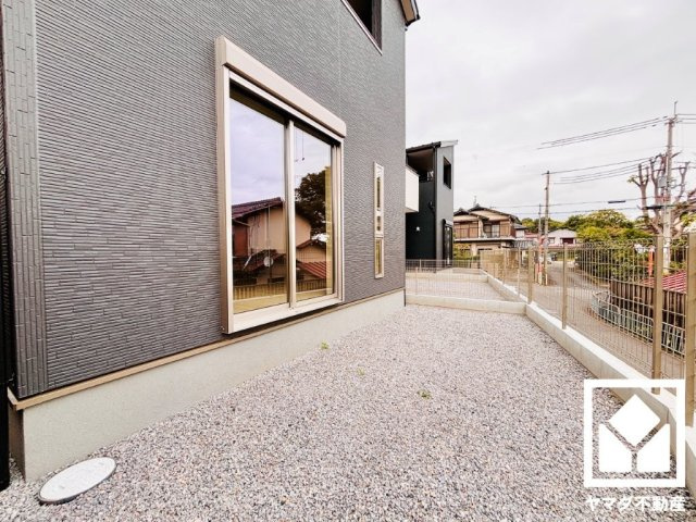 大津市錦織１丁目　3号棟の庭