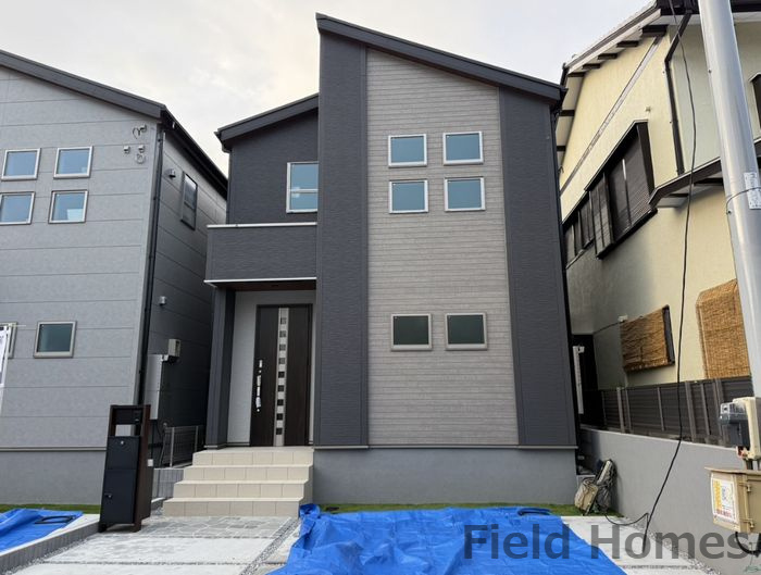 茅ヶ崎市松浪2丁目新築戸建て　1号棟の外観|外観「茅ヶ崎市松浪2丁目新築戸建て　1号棟」