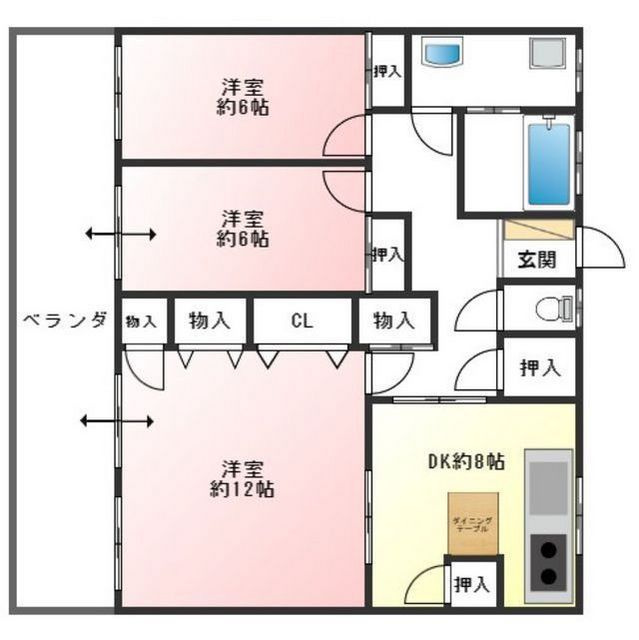 坂口ビルの間取り
