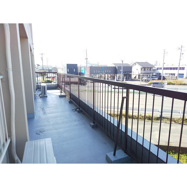 坂口ビルのバルコニー