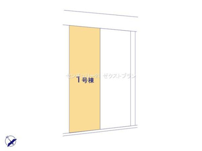 【区画図】 | 太田第1長手町 1号棟 | 区画図