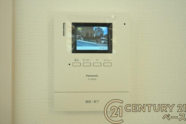 ファーストタウン壱分町 ／新築一戸建の内装|■現地撮影写真■ＴＶモニター付きインターホンで防犯対策もバッチリ！来客も一目でわかり安心です！