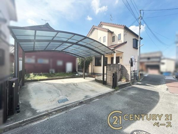 磯城郡三宅町屏風　一戸建のその他|■現地撮影写真■こちらは現地駐車スペース、２台駐車可能です！