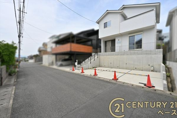 桜井市阿部 ３号地 ／新築一戸建の前面道路含む現地写真|■現地撮影写真■落ち着いた雰囲気の閑静な住宅地内です！