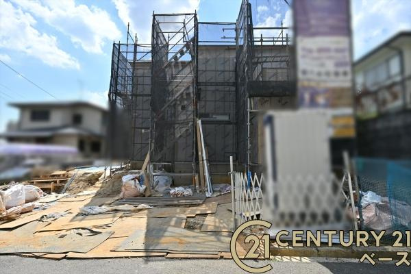 ファーストタウン五条西 １号棟 ／新築一戸建の外観|■現地撮影写真■次世代省エネルギーＳランク基準等級４をクリアしたお家です！グラスウールでお家丸ごと断熱！お気軽にお問い合わせください！