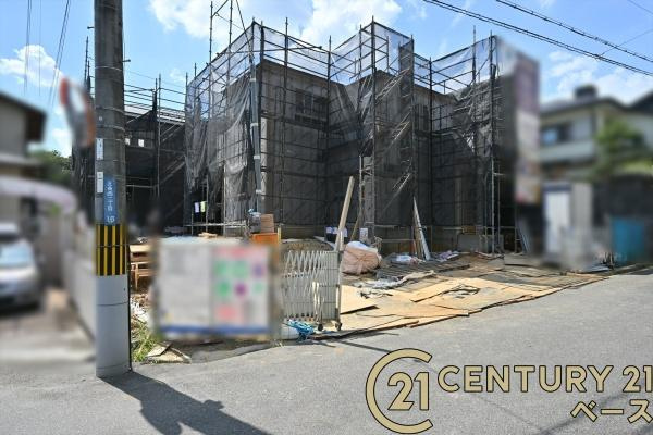 ファーストタウン五条西 ２号棟 ／新築一戸建の前面道路含む現地写真|■現地撮影写真■小学校まで徒歩圏内とお子様の通学も安心！