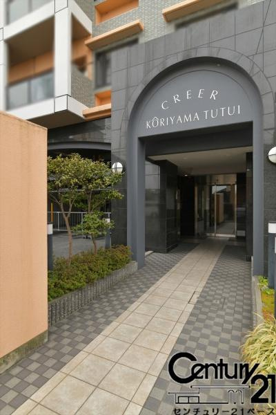 クレール郡山筒井のエントランス|■現地撮影写真■綺麗なエントランス入口です！