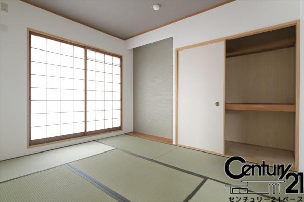 クレール郡山筒井の和室|■現地撮影写真■ほっこり落ち着ける和室！客間としてもご利用いただけます！