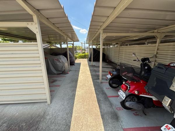 ダイアパレス岡崎南公園のその他共用部分|駐輪場です。