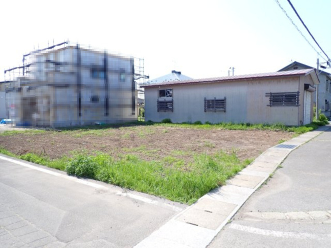 【外観】 | 黒石市住吉町　土地 角地