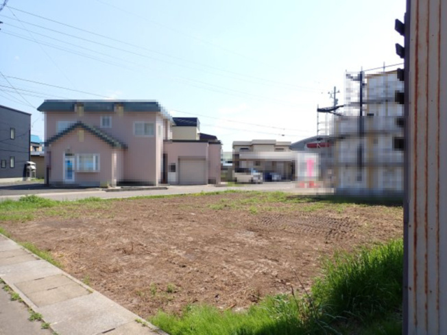 【外観】 | 黒石市住吉町　土地 角地